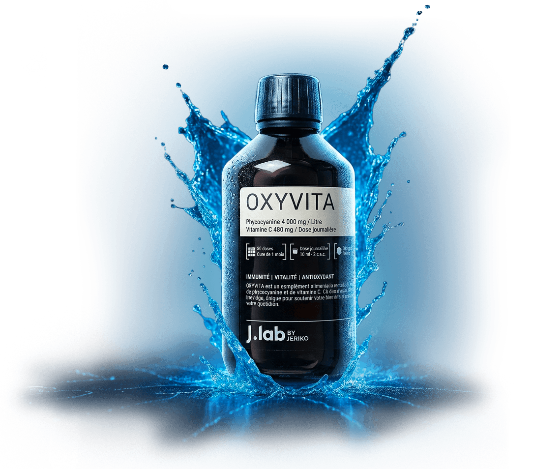 OXYVITA bottle — Phycocyanin 4000 mg/L