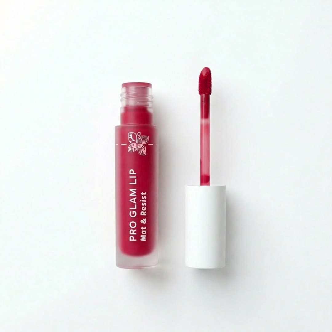 Pro Glam Lip Mat & Resist (RASPBERRY)