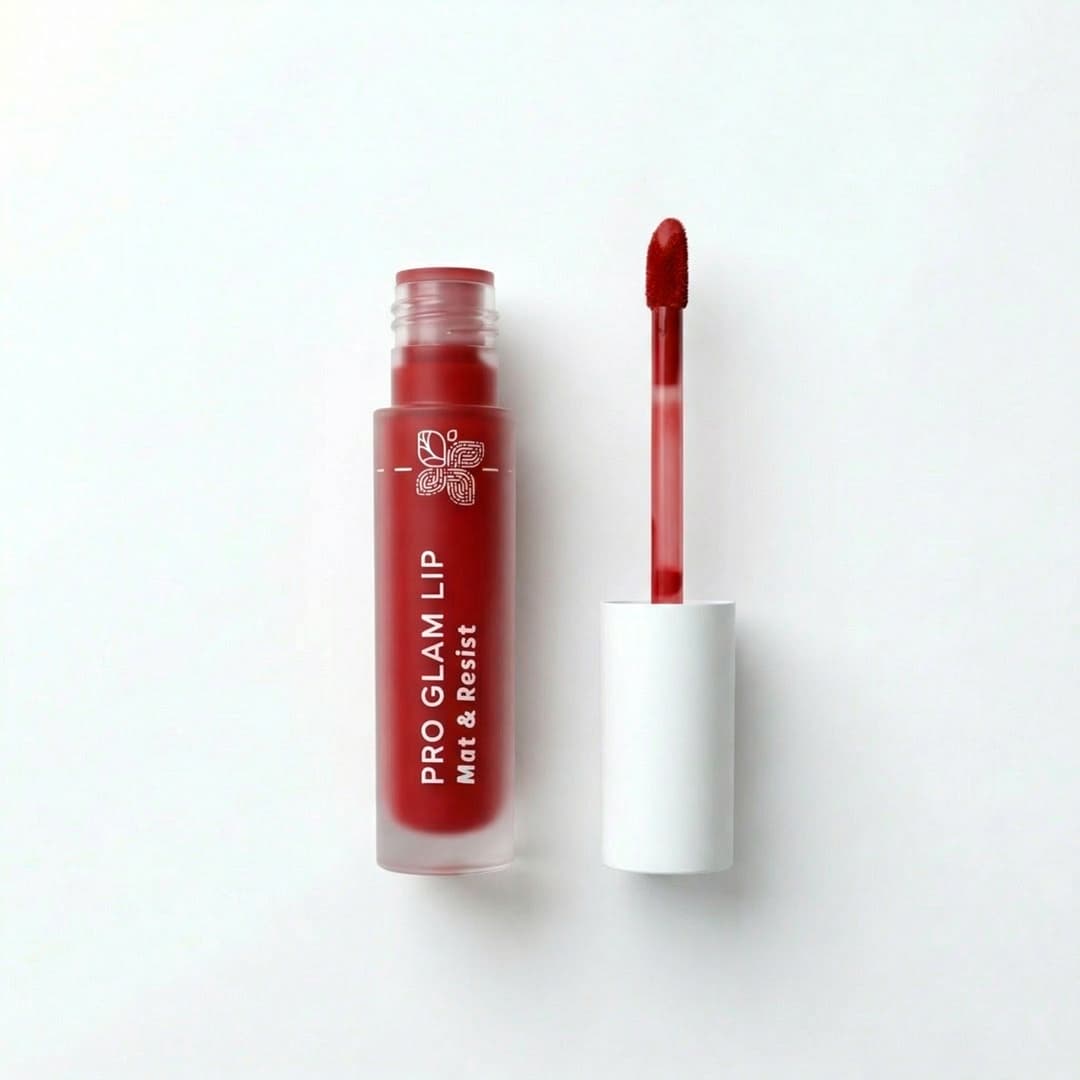 Pro Glam Lip Mat & Resist (SCARLET)